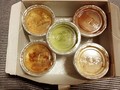 今回は、5個、4種類の味を楽しめました♪