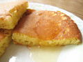 パンケーキと一緒にいただきました