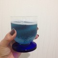蒼い飲み物