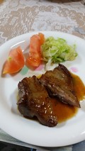 んーー！ジューシ～！！ごはんが進みます