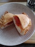 トマトソースとチーズが合います！