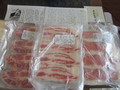 綺麗なピンク色のお肉です