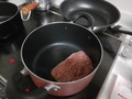 まずお肉本来を味を１枚楽しみました