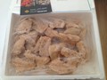 かなりの量です。しかし時々身がくっついてます