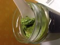 付属の抹茶パウダーをかけていただきました♪