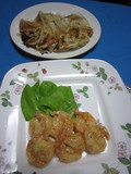プリップリの海老マヨとサックサクのクロワッサン餃子はどちらも食感が良かったです