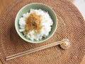 あったかごはんにふりかけて