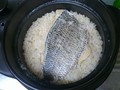 せっかくなので、土鍋で・・・