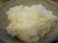 炊き立てのご飯です。