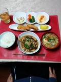 和風ハンバーグをおかずに。むすけむ息子は3杯食べました！