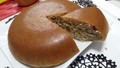 リンゴンベリージャムと紅茶を使った炊飯器ケーキです♪