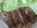 焼肉用♪タレはもちろん塩だけで楽しめる甘味たっぷりのお肉でした♪