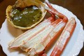 焼きガニ、身が甘～い♪