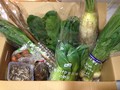 箱いっぱいのお野菜が！
