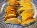 こんんがりと皮はパリパリに焼きあがりました