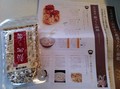 分かりやすいレシピなどと一緒に届きました☆