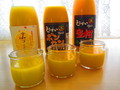 みかんジュースの飲み比べが楽しい♪それぞれのみかんの特徴がそのままジュースになっていました。