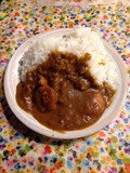 半分のルーでもこのボリューム