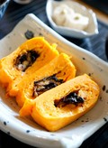 うなぎを巻いて玉子焼きにしました。香ばしい香りとジューシーさが玉子にもとても合い、美味しかったです。