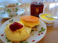クリームとジャムがスコーンの美味しさをさらにｱｯﾌﾟしてくれました。