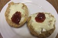 クロテッドクリームとジャムたっぷり