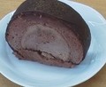 冷凍から切り分けた断面です。