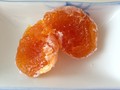 杏のような綺麗なオレンジ色！