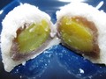 断面画像です。栗が丸々1個！