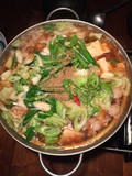 野菜と豆腐を入れるだけ
