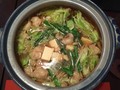できあがった鍋です。