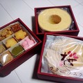 ３段にお菓子ぎっしり！