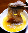 至福の体験を約束する、すき焼き用のお肉です。