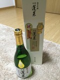 日本酒ならではの緑瓶