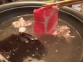 しゃぶしゃぶして頂きます