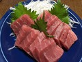 大きめにスライスして頂きます