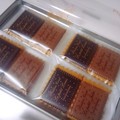 ２種類の味一枚ずつが袋にはいって。