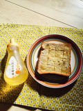 蜂蜜バタートースト／蜂蜜のコクのある甘さが感じられました