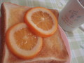 ジャムというより、オレンジそのまま！リッチです！