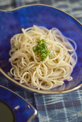 盛り蕎麦でいただきました。