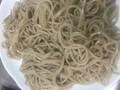 ツヤのある冷やし蕎麦