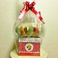 リボンつき。丁寧にラッピングされて届きました。