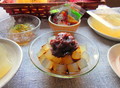角切りのところてんもイイ、黒蜜たっぷりで美味しい！